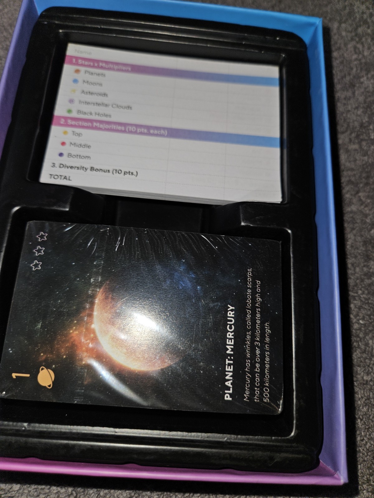 Stellar Card Game 2 Player Renegade Game Studios RGS Space Exploration Complete