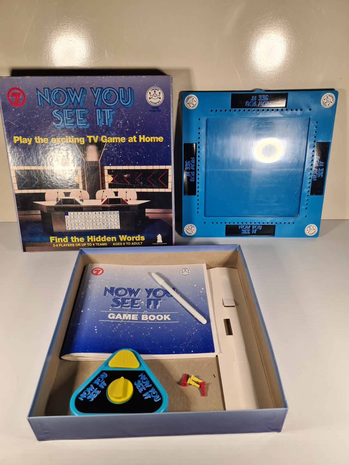 Vintage Now You See It Board Game Channel 7 Game Show Australia