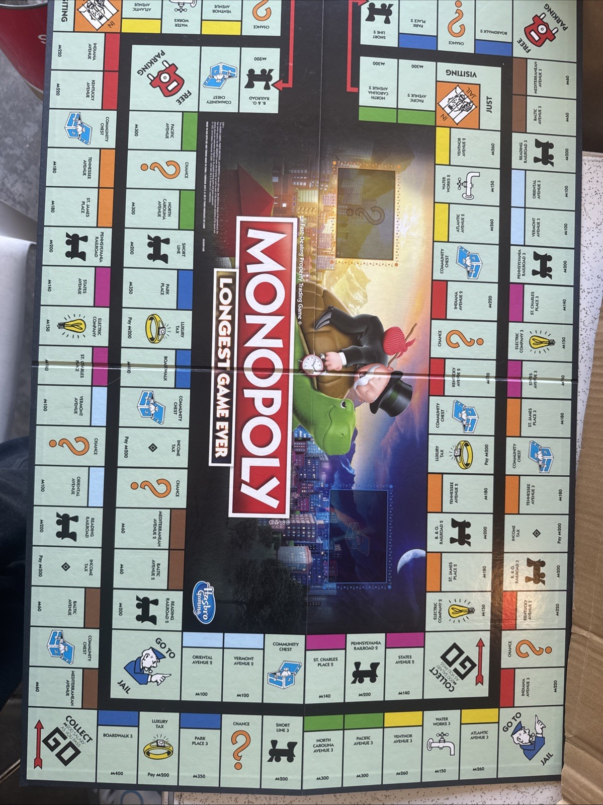 Hasbro Monopoly Longest Game Ever Edition Used Complete