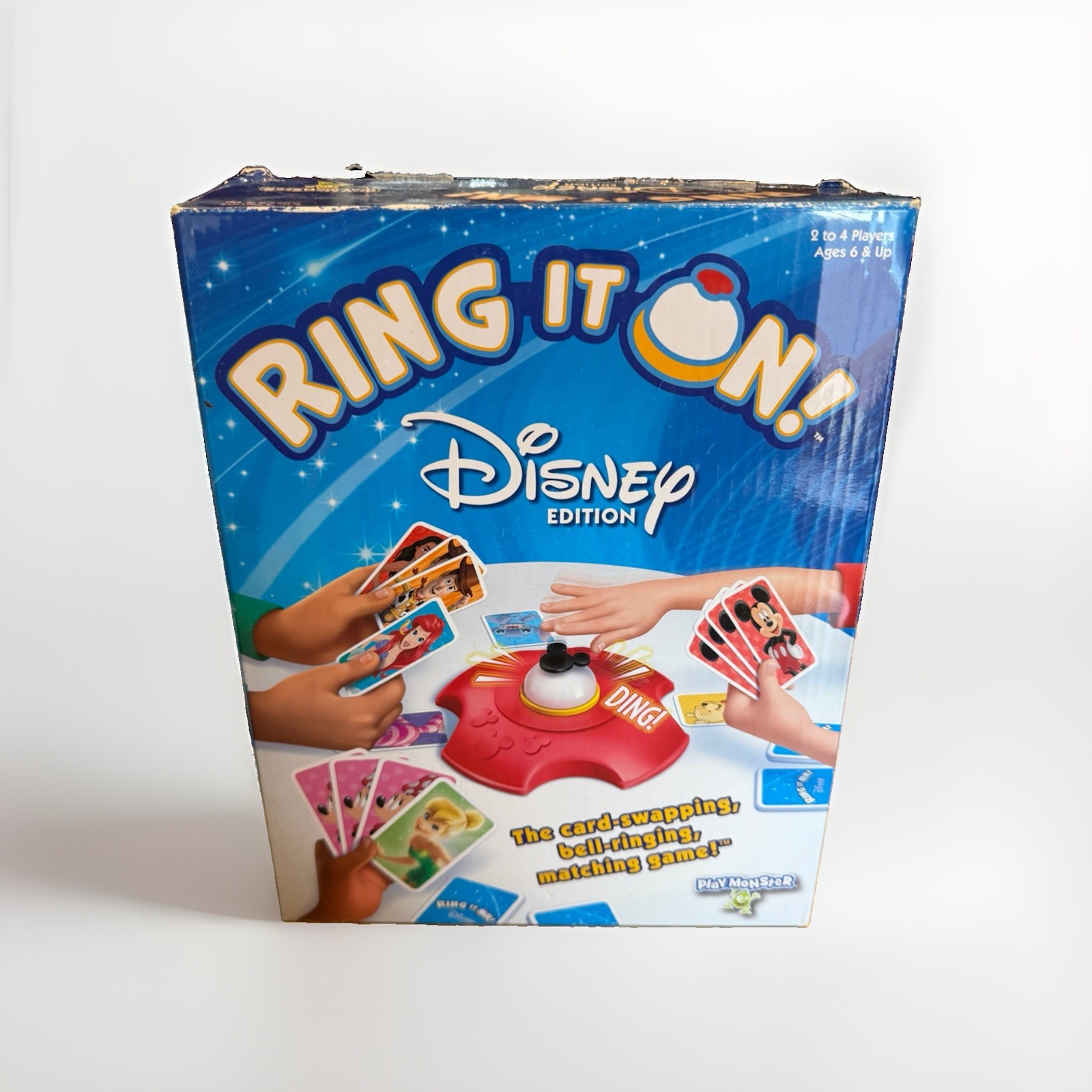 PlayMonster Ring It On Disney Edition Card Matching Game Complete OOP Rare