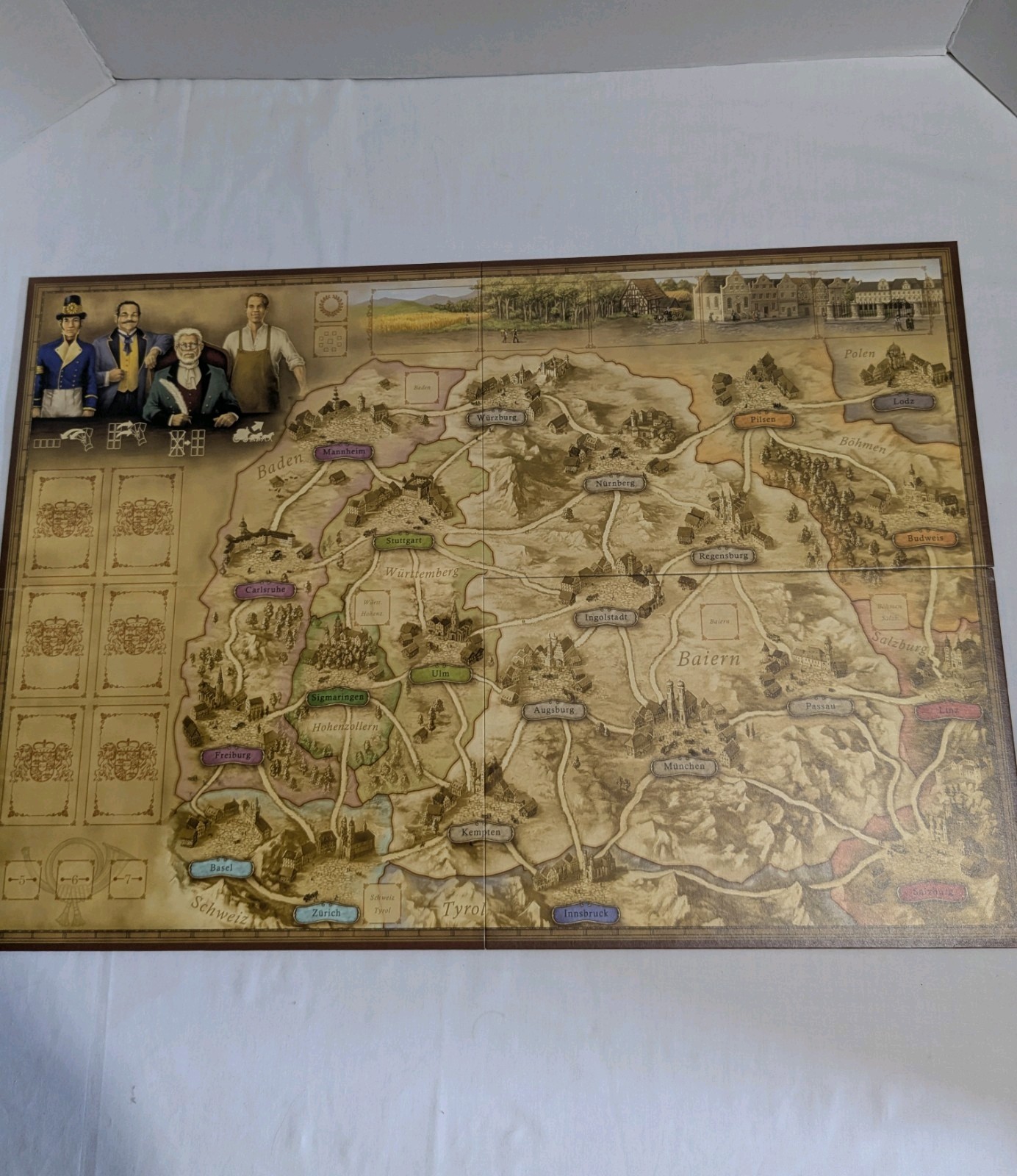 Thurn and Taxis Board Game Complete Rio Grande Games 2006
