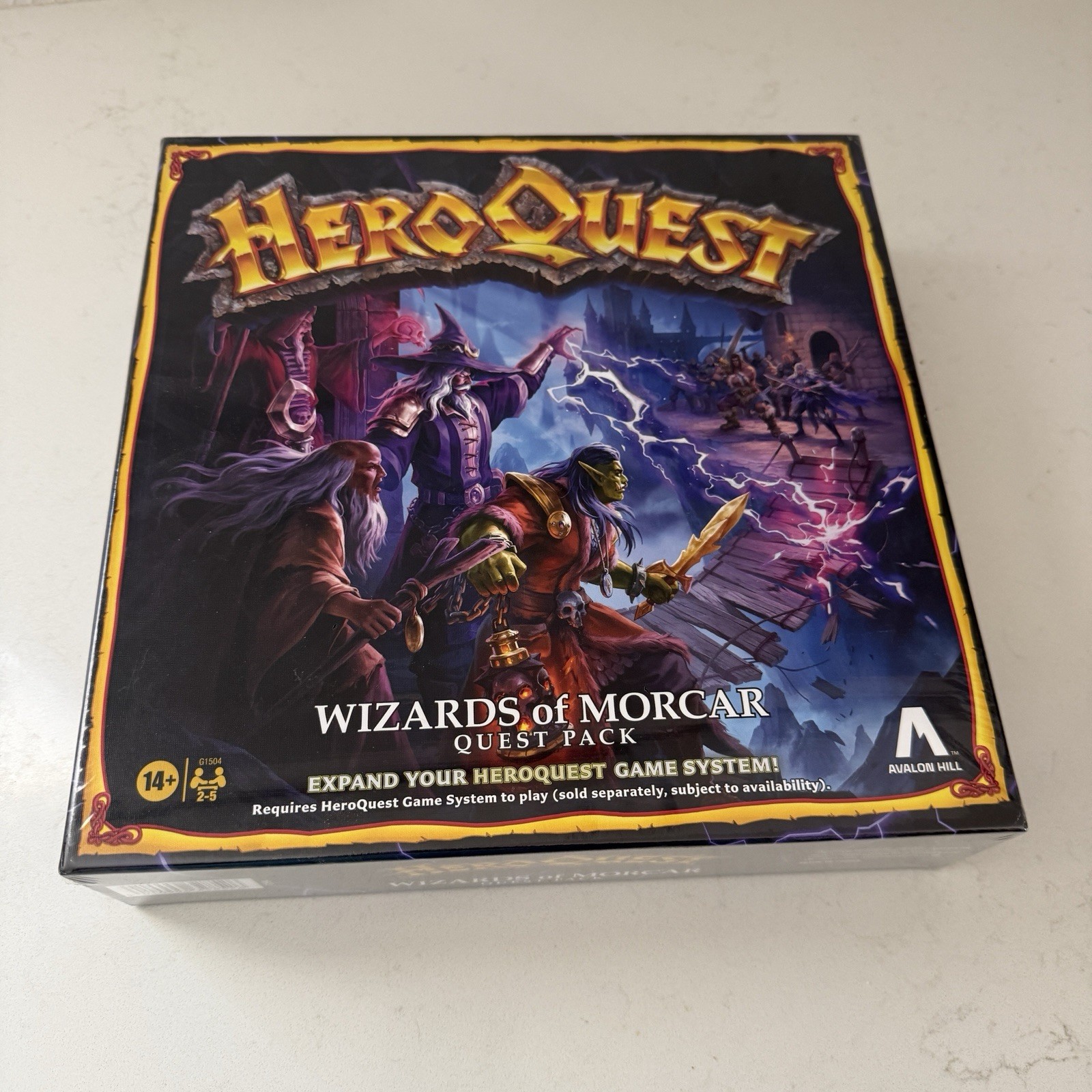 NEW HeroQuest Wizards Of Morcar – US Seller, Ready To Ship, Sealed