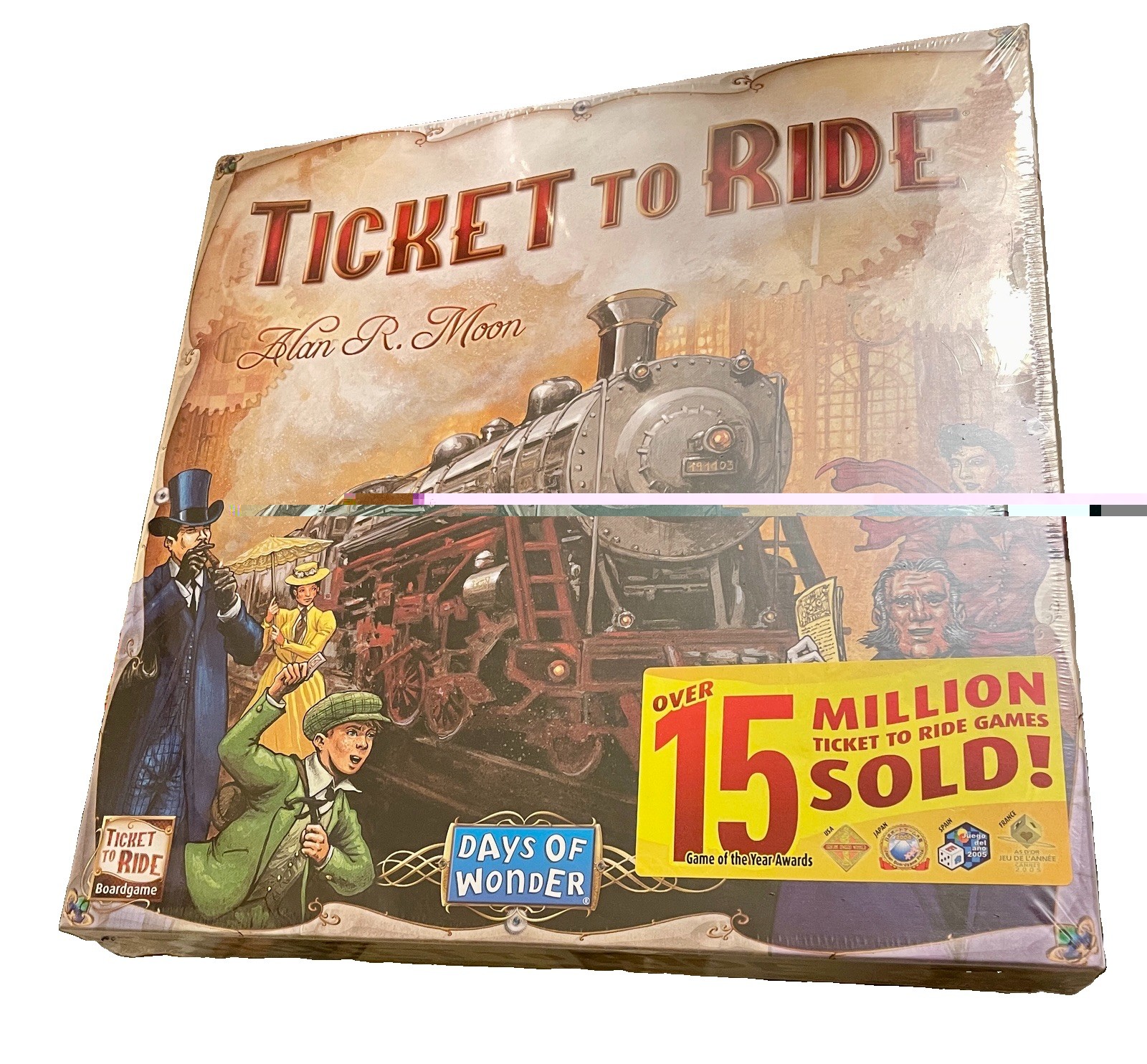 Days of Wonder Ticket To Ride by Alan R. Moon Train Adventure Board Game Family