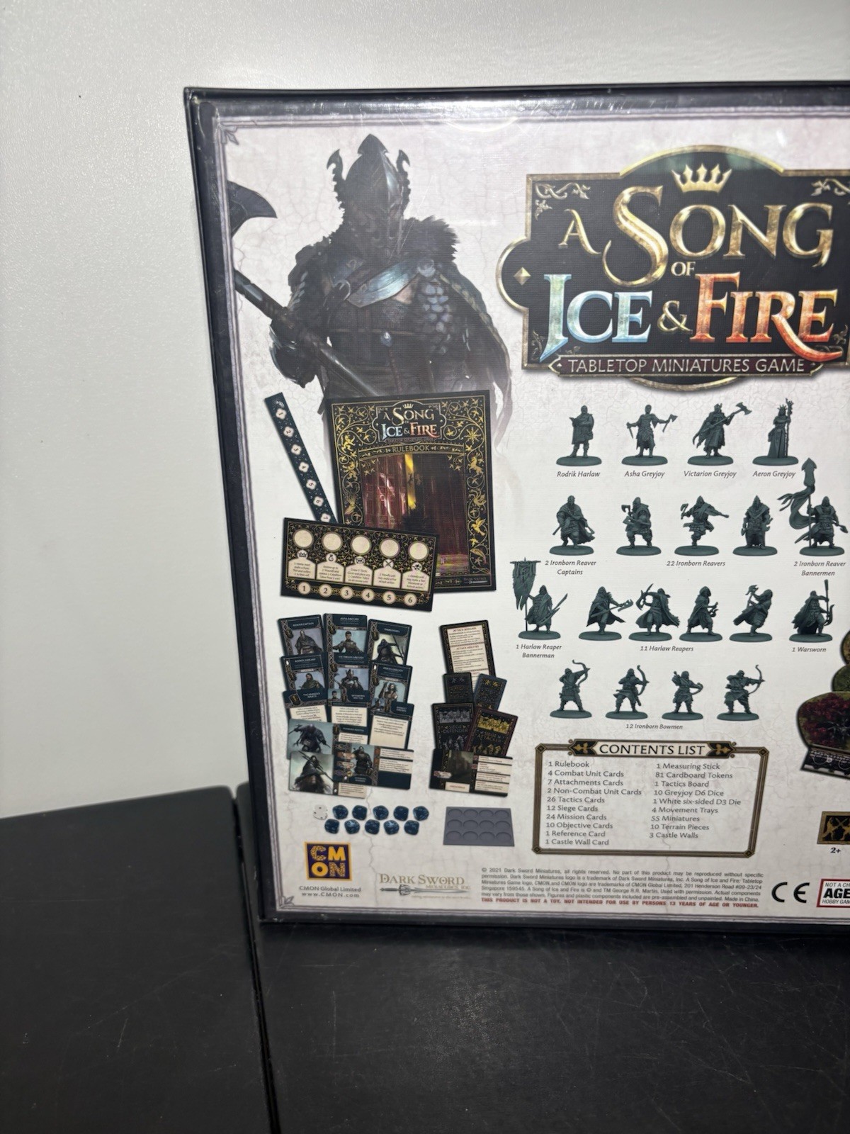 NEW A Song of Ice and Fire: Greyjoy Starter Set – CMON Board Game – SEALER