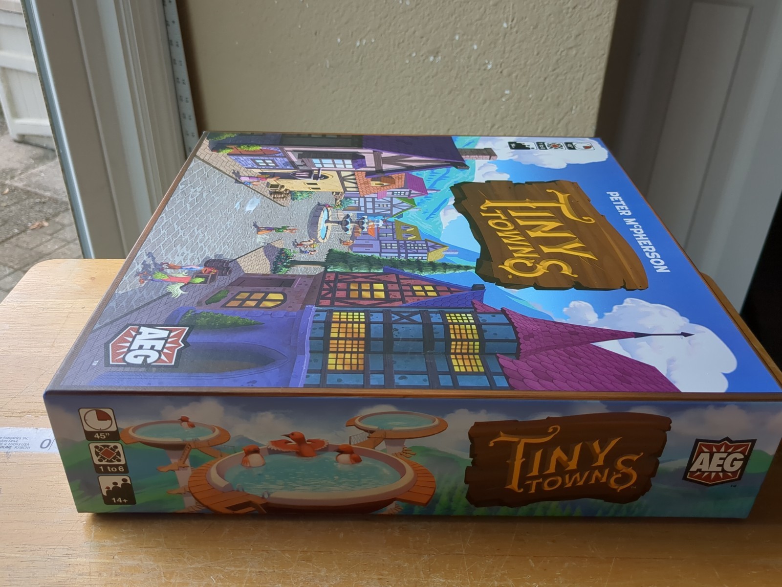 Tiny Towns Board Game, AEG Peter McPherson, 2019 Complete