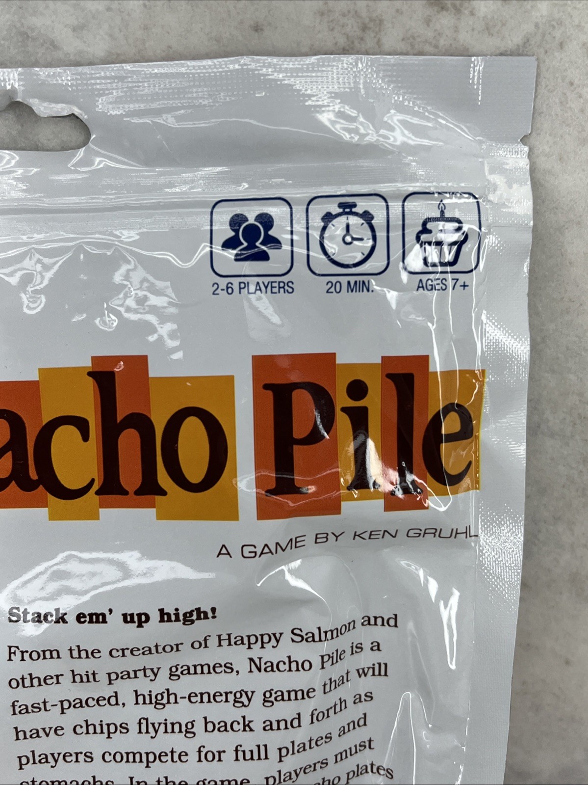 Nacho Pile Party Game | Fast-Paced Stacking Game – Brand New Sealed