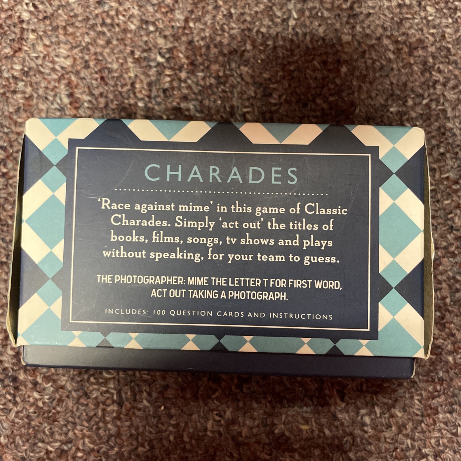 Sterling Goods Charades 100 Game Cards, Bell & Curfew Ltd.