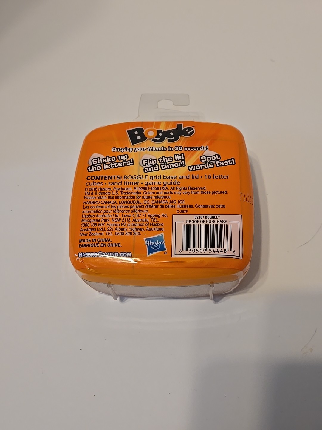 BOGGLE Classic by Hasbro Gaming Brand New FACTORY SEALED