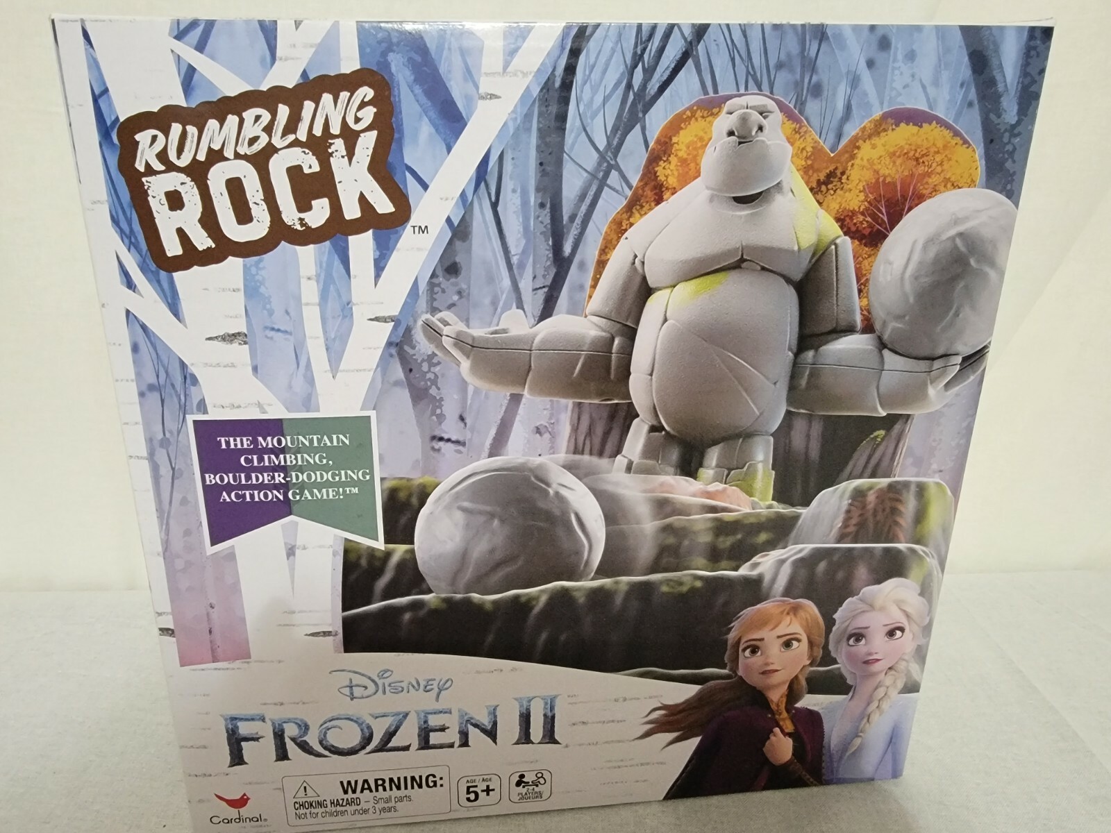 Frozen II Rumbling Rock Board Game Disney Olaf Elsa Anna Spin Master