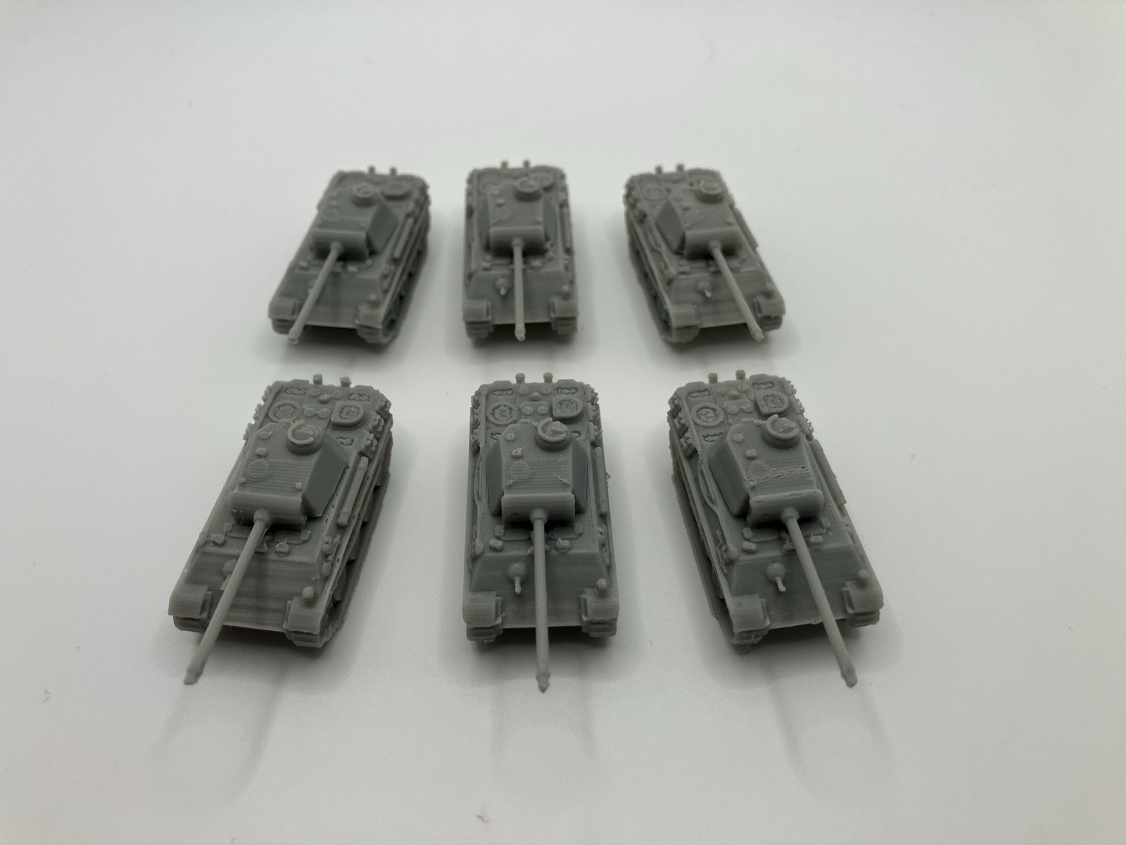Memoir ’44 Panther Tank Set Of 6- German Elite Armor Unit Leaders – Custom Scale