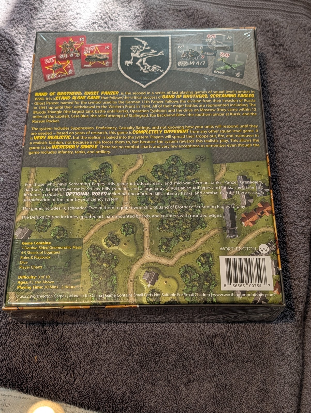 Worthington Games Band of Brothers: Ghost Panzer Deluxe 3rd. Edition NISW