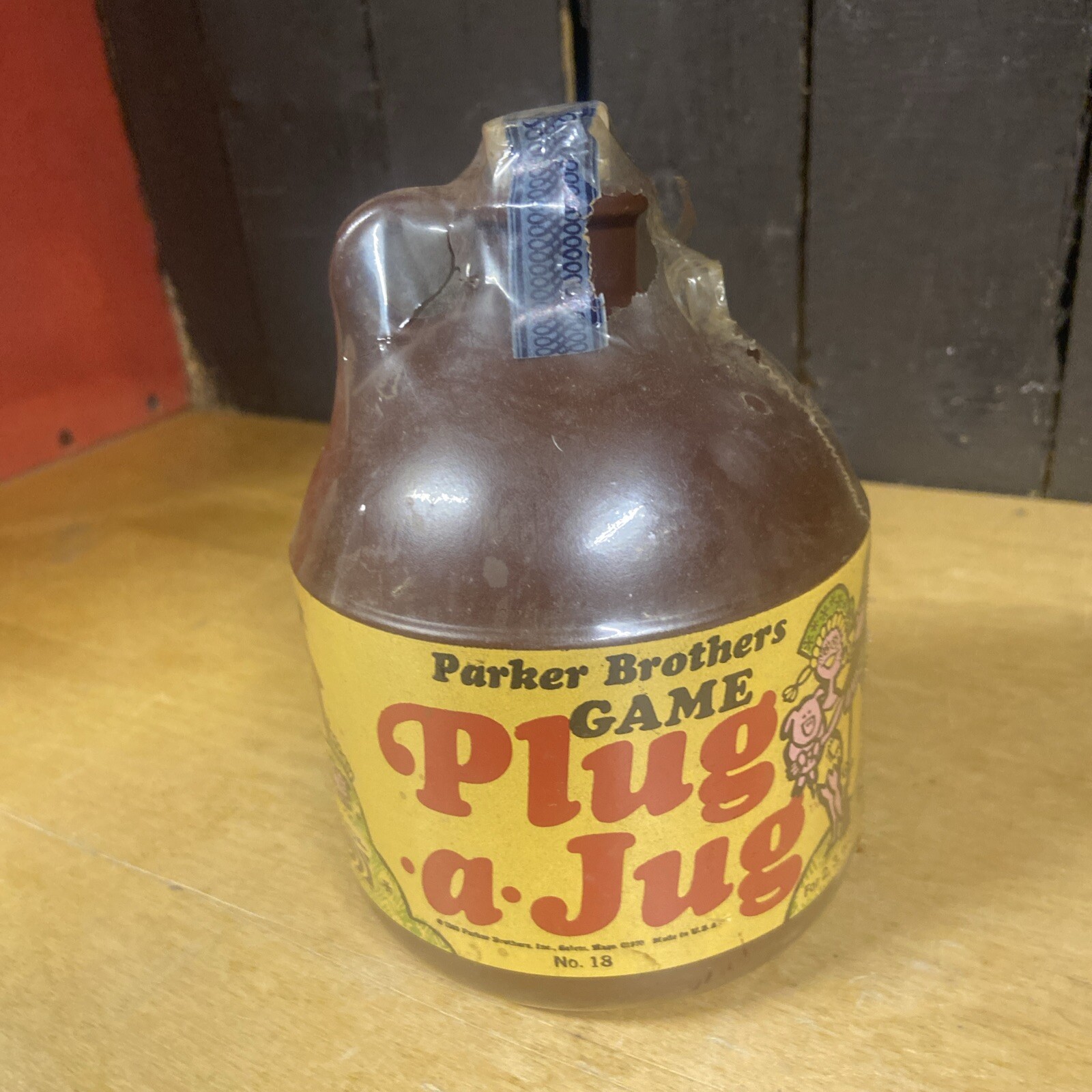Vintage 1969 Parker Brothers PLUG-A-JUG Game #18 New Old Stock Complete NOS