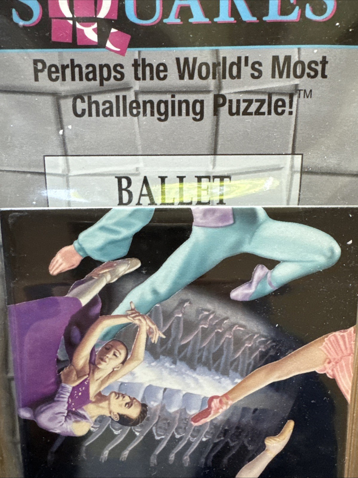 Tile Games Scramble Squares Ballet Crazy Games Pigs Van Gogh Lot Of 5 Complete!