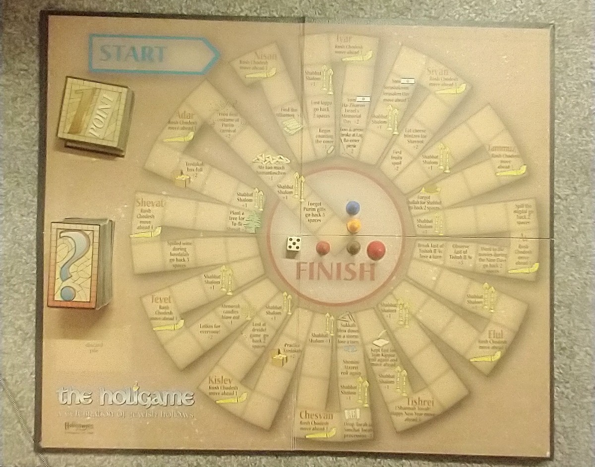 New The Holigame Celebration of Jewish holidays Board Game Kid And Adults
