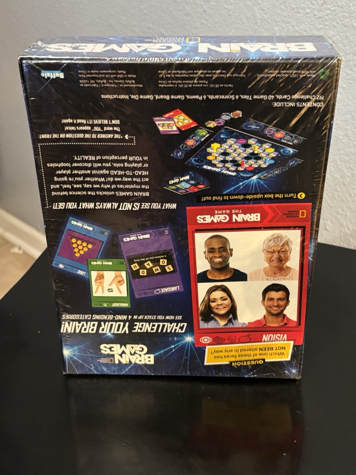 Brain Games Board Game National Geographic Channel Factory Sealed New