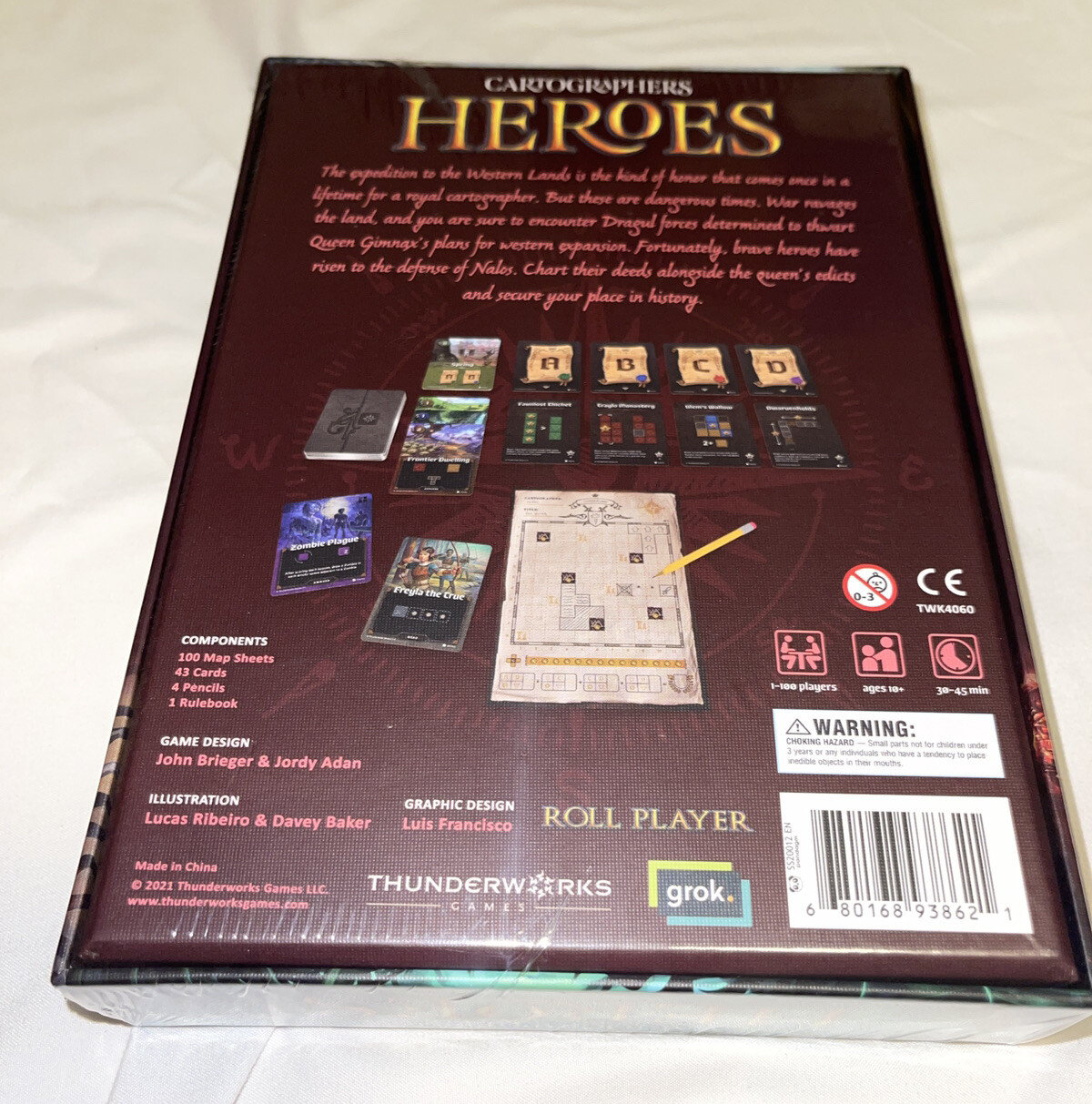 Cartographers Heroes – New/Sealed!!!