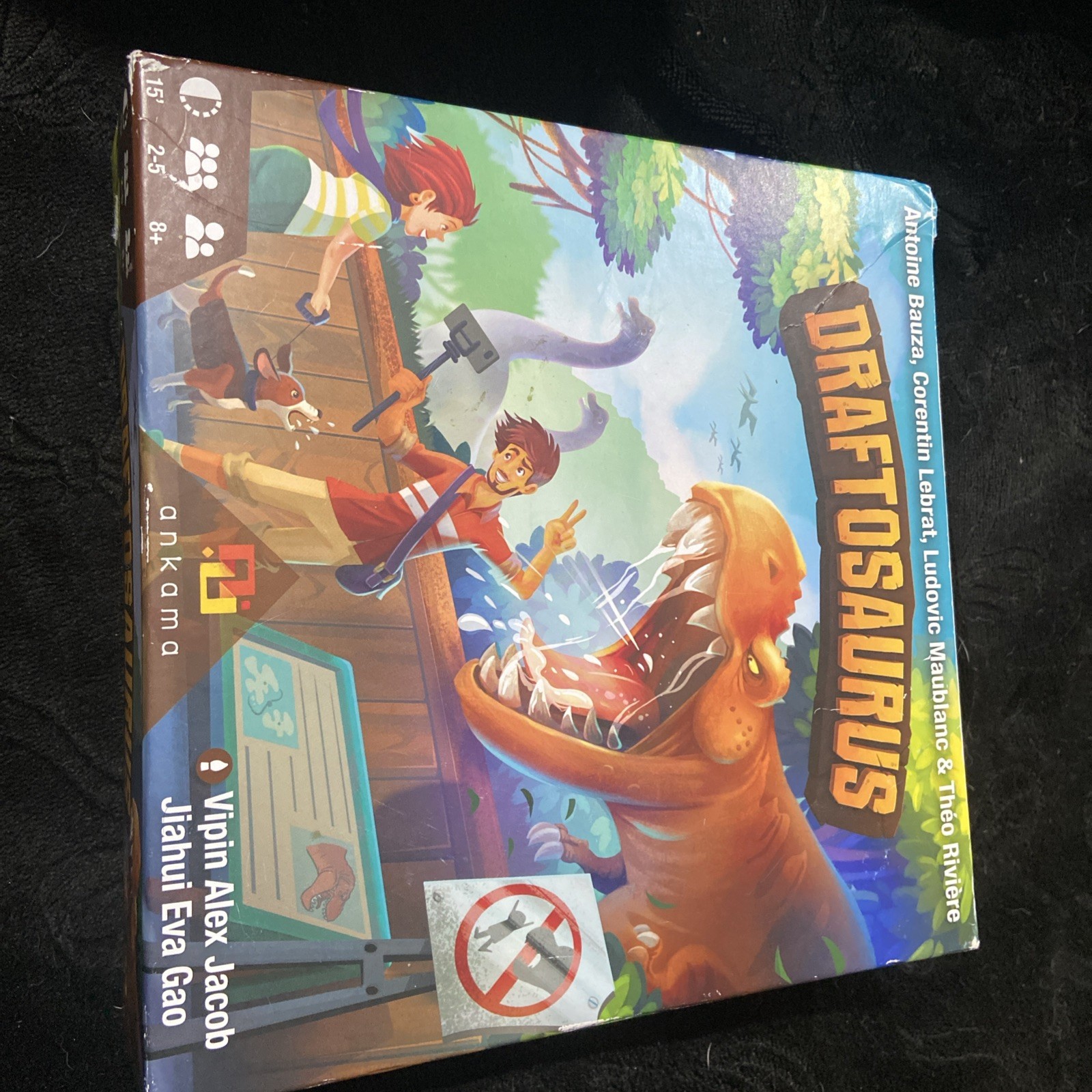 Draftosaurus Board Game by Ankama German Version- Just Box!