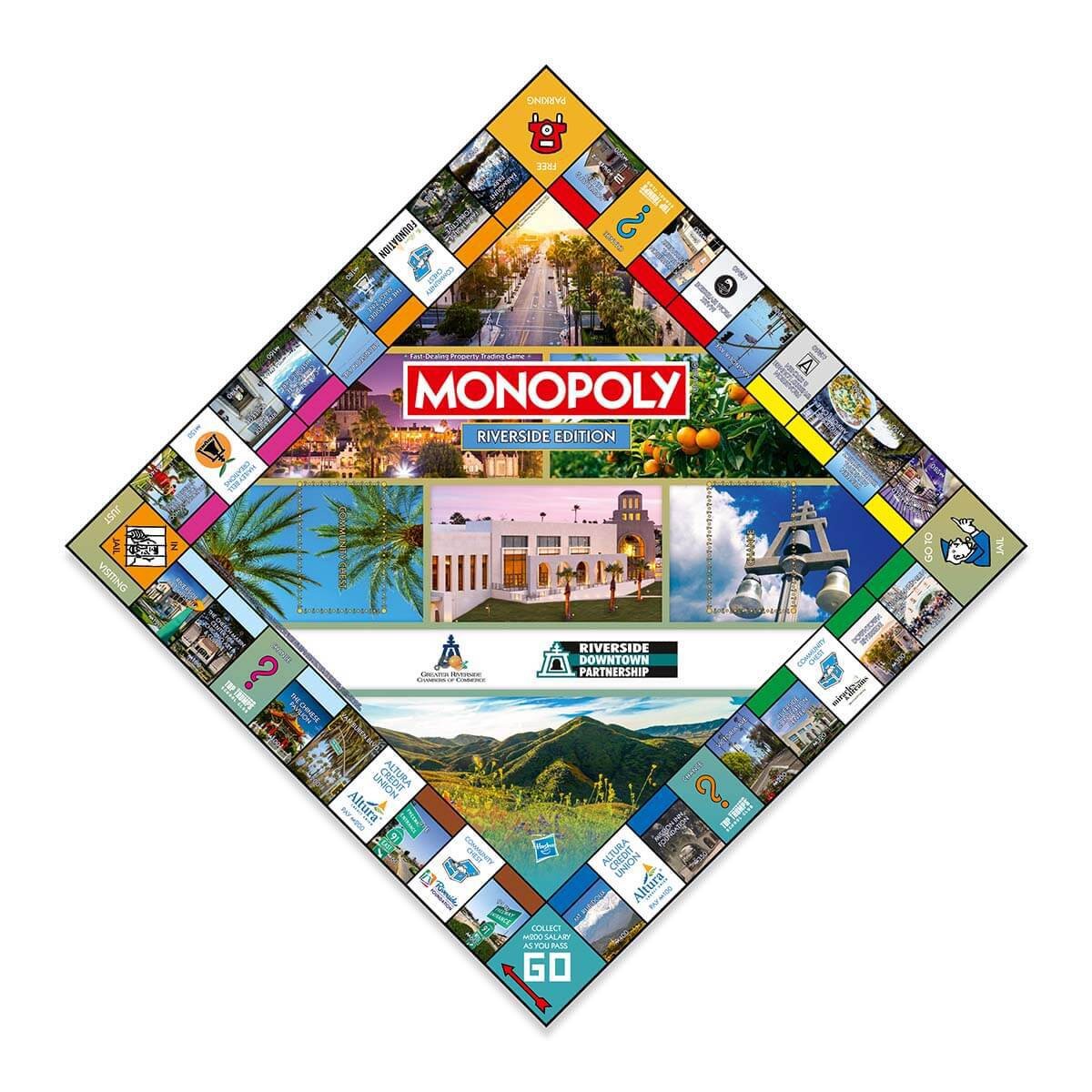 Riverside, CA Monopoly Board Game – New & Sealed