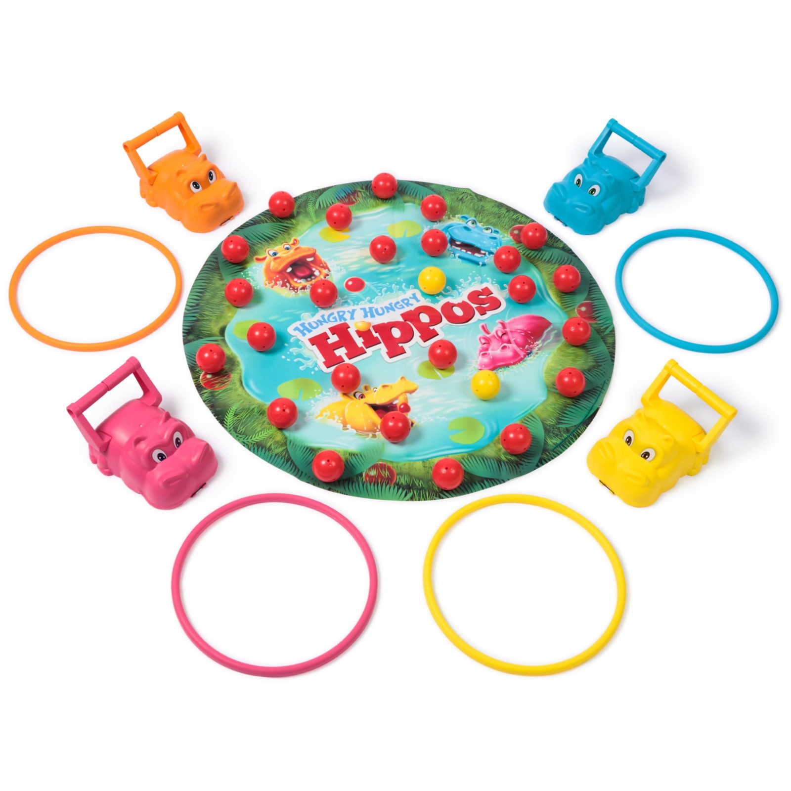 , Hungry Hungry Hippos Giant Edition, Family Game for Indoor & Outdoor Play w…