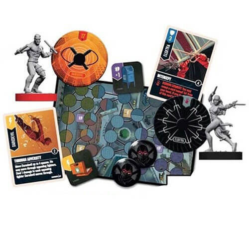 Unmatched Marvel Hells Kitchen Board Game 2 to 3 Players Ages 14 Years and Up