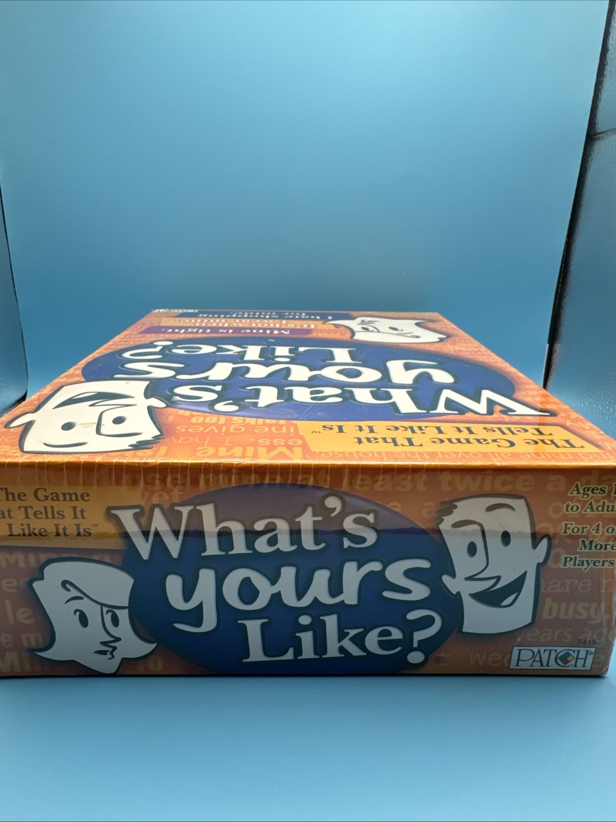 What’s Yours Like? The Game That Tells It Like It Is! Group Party Game Ages 12+