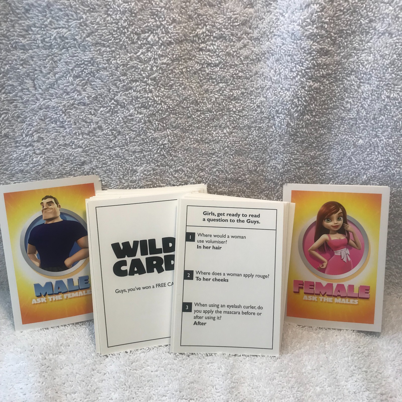 2009 Battle Of The Sexes Card Game by Imagination Complete