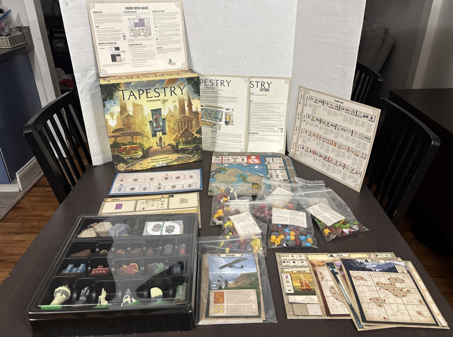 Tapestry: A Civilization Game – Stonemaier Games–Complete–Excellent Condition