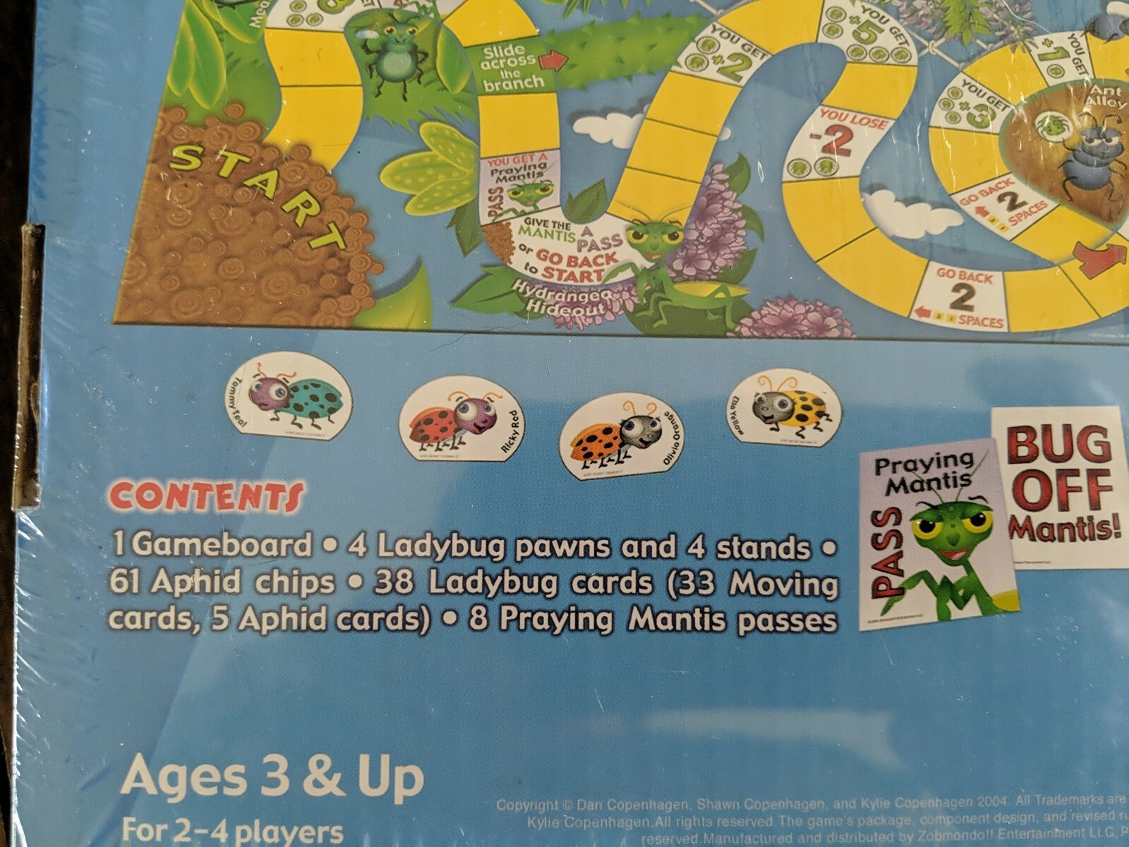 BRANDNEW Zobmondo The Ladybug Game Invented by 1st Grader Multiple Award Winner