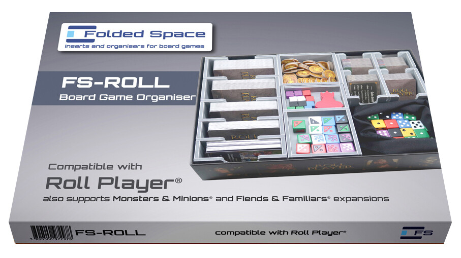 Folded Space: Roll Player Board Game Organiser