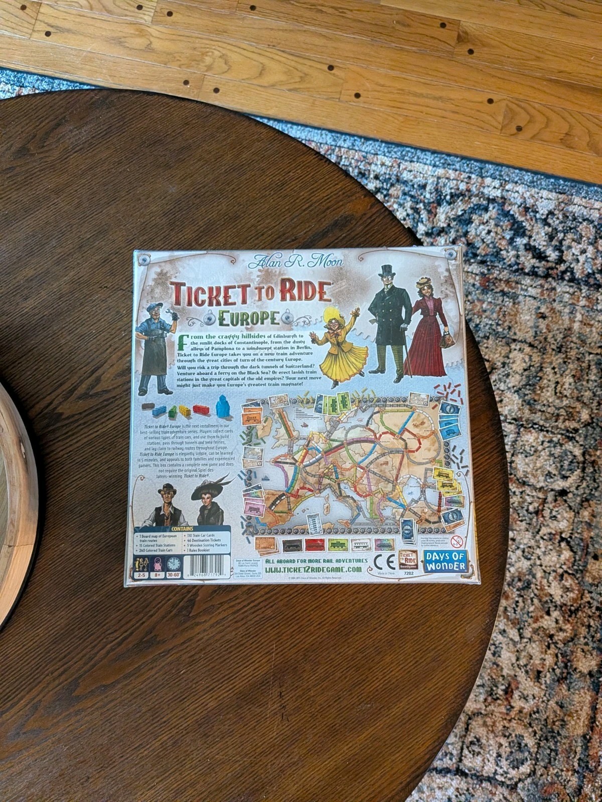 Days of Wonder Ticket to Ride Europe Board Game – Brand New