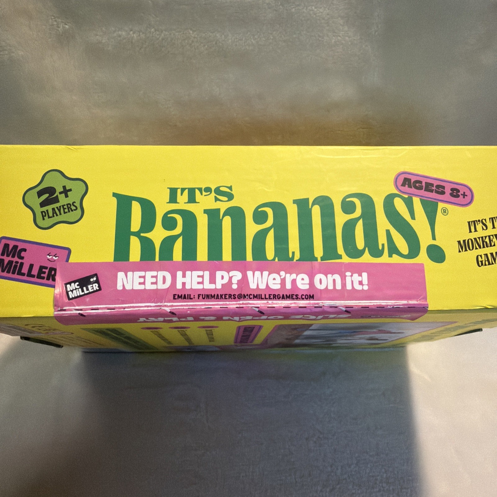 It’s Bananas! The Monkey Tail Game – Funny Family & Party Game for Kids & Adults