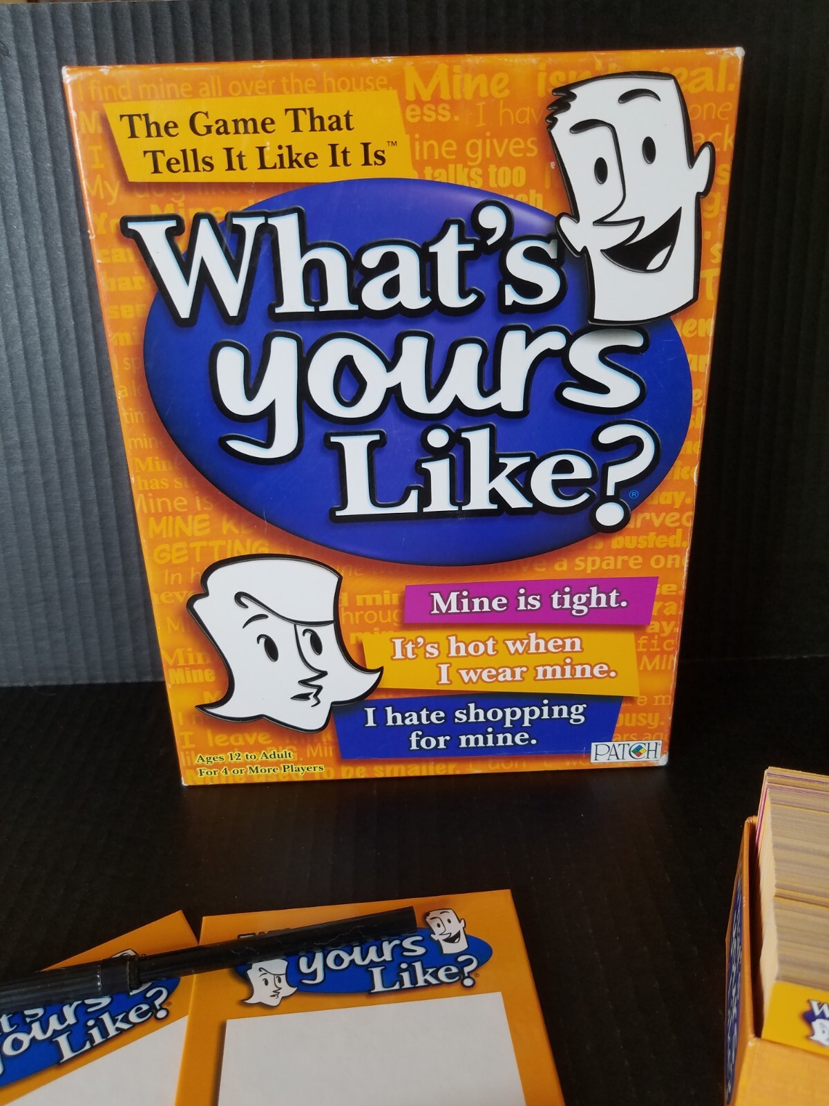 Patch Products What’s Yours Like? Board Game The Game That Tells It Like It Is