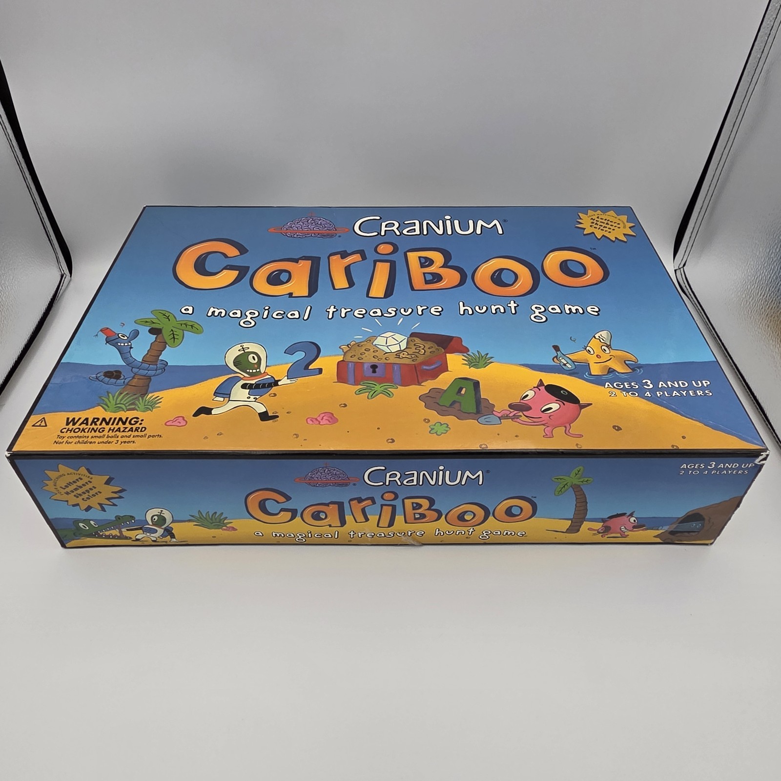 Incomplete Cranium Cariboo Magical Treasure Hunt Board Game 2002 Beginner