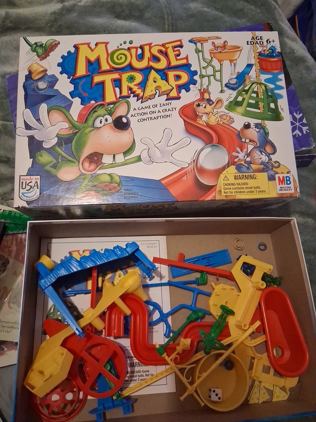 2005 Mouse Trap Game by Milton Bradley Complete