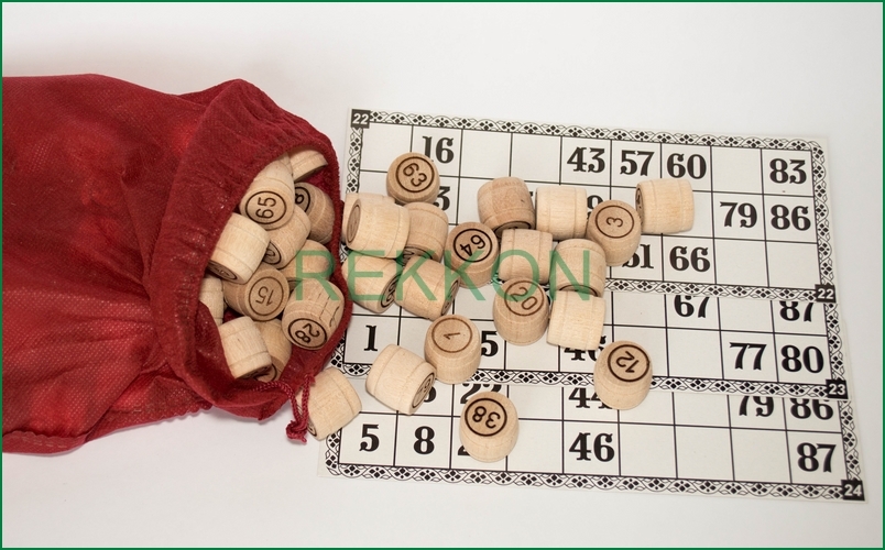 Ukrainian Bingo Козацьке Лот Popular Old Game Bingo Cossack’s LOTO Wood Barrels