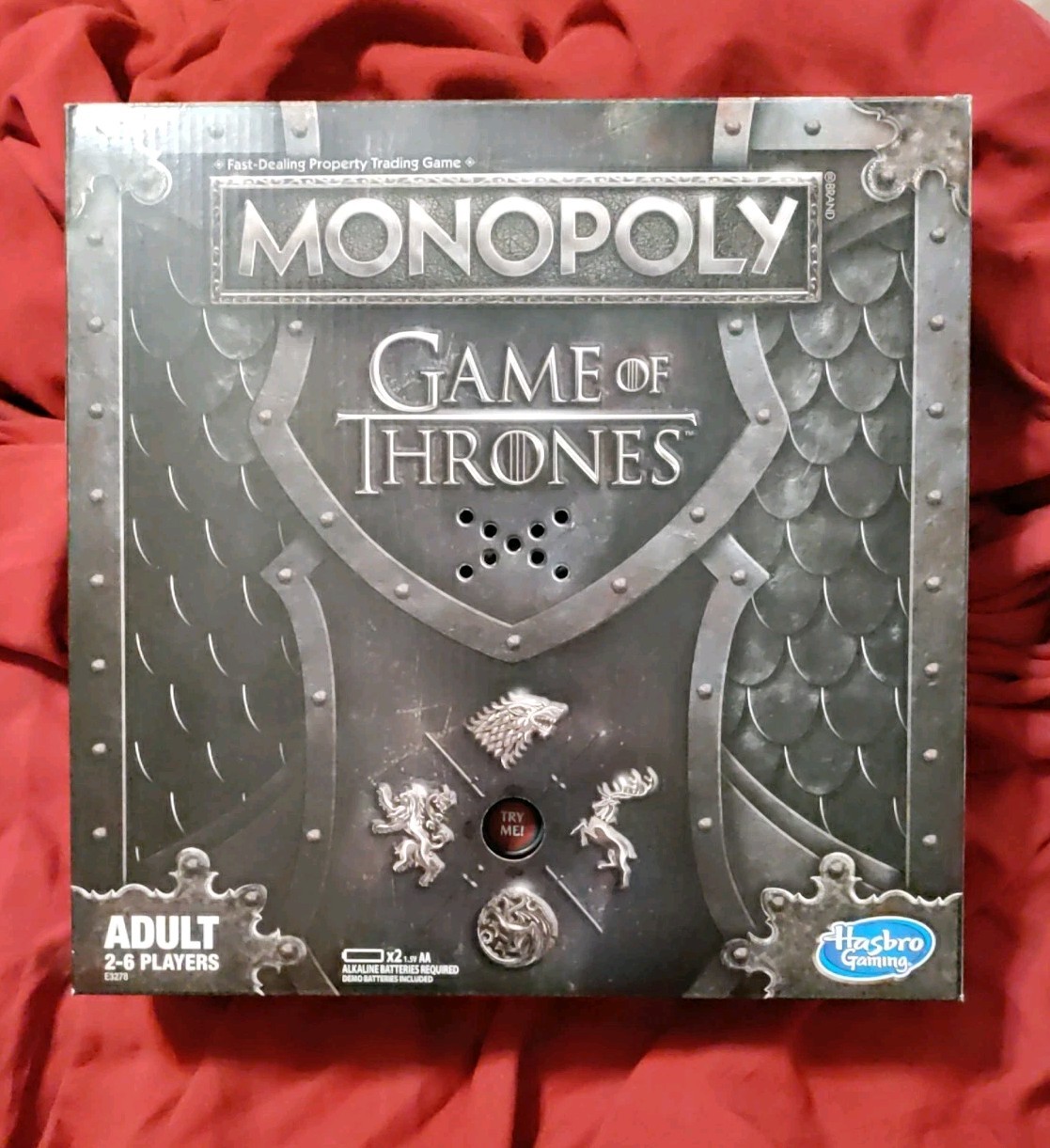 Game of Thrones Limited Collectors Edition Monopoly Hasbro Music Works
