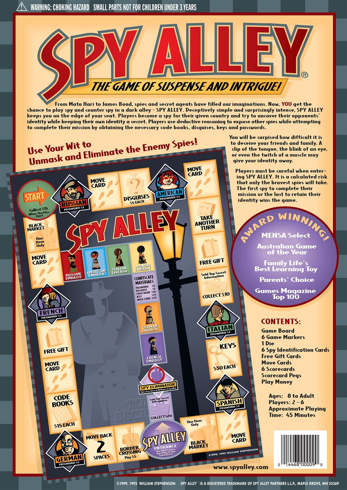 Mensa Award-Winning Family Strategy Board Game – Fun, Challenging, Interactiv…