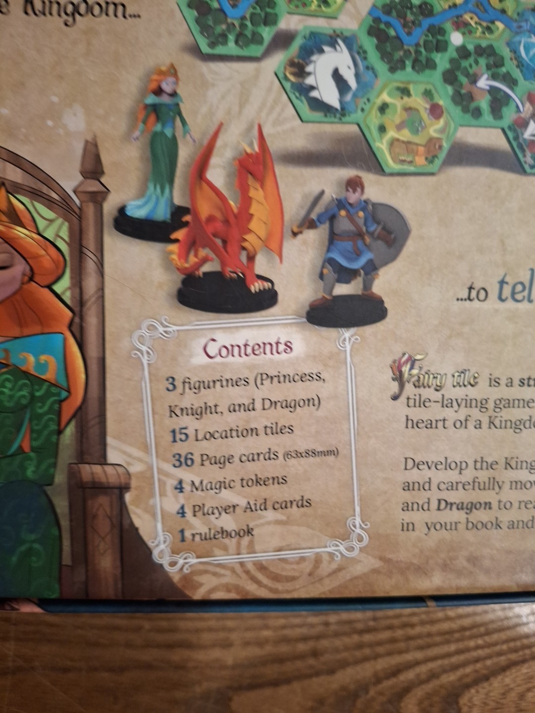Fairy Tile – IELLO Tile Placement Family Board Game, Age 8+, 2-4 Player, 30 Min