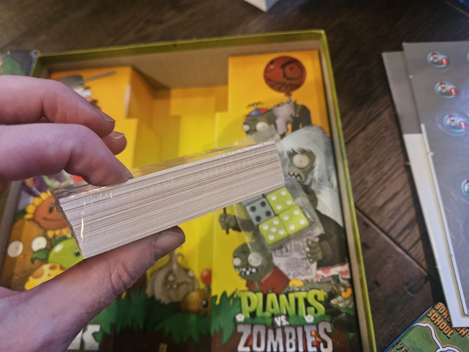 Risk Plants vs Zombies Board Game Collectors Edition 2013 Unpunched Open Box New