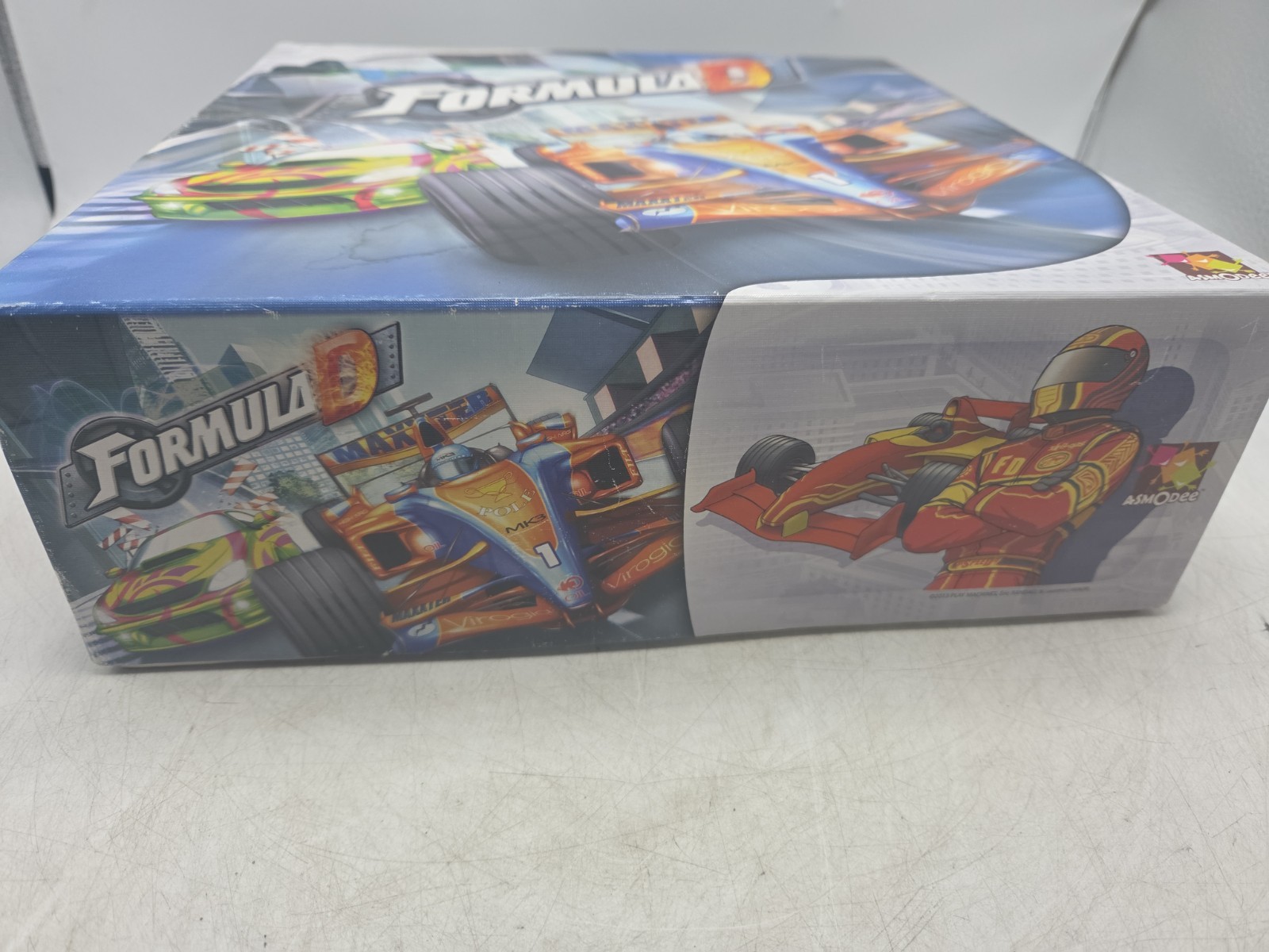 Formula D Board Game by Asmodee 2013 Playmachine Racing Cult