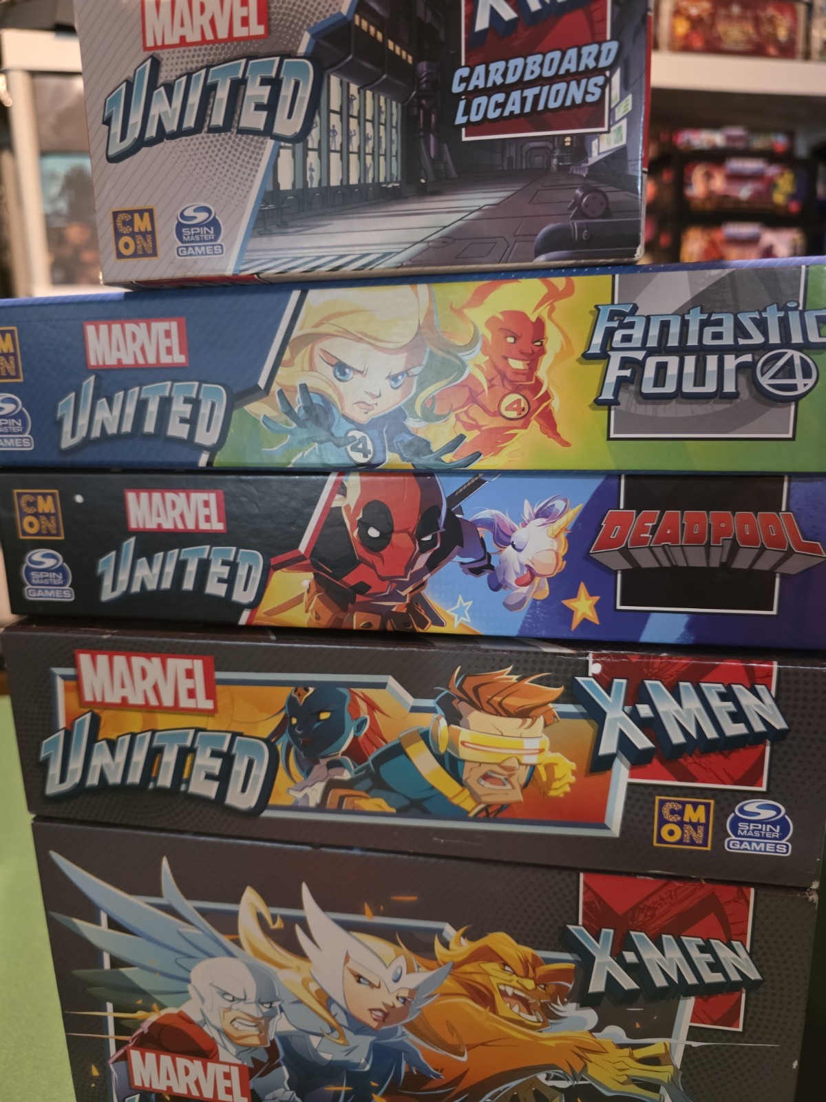 Marvel United X-Men Uncanny Pledge – 100% Sleeved – Upgrades & Playmat – Minty!