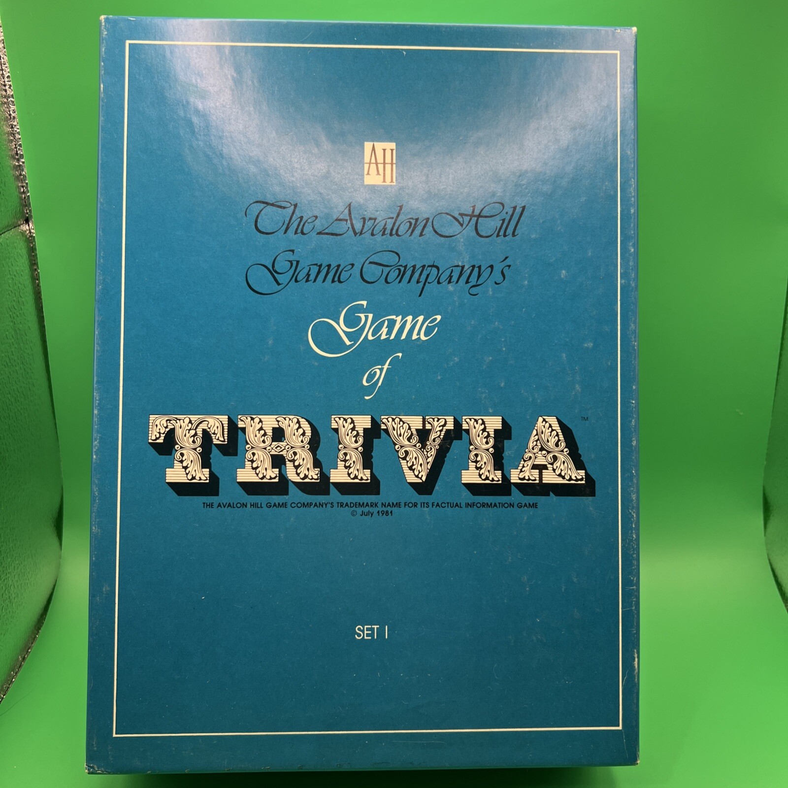 The Avalon Hill Game Company’s Game Of Trivia 1981 Vintage Bookshelf Board Game