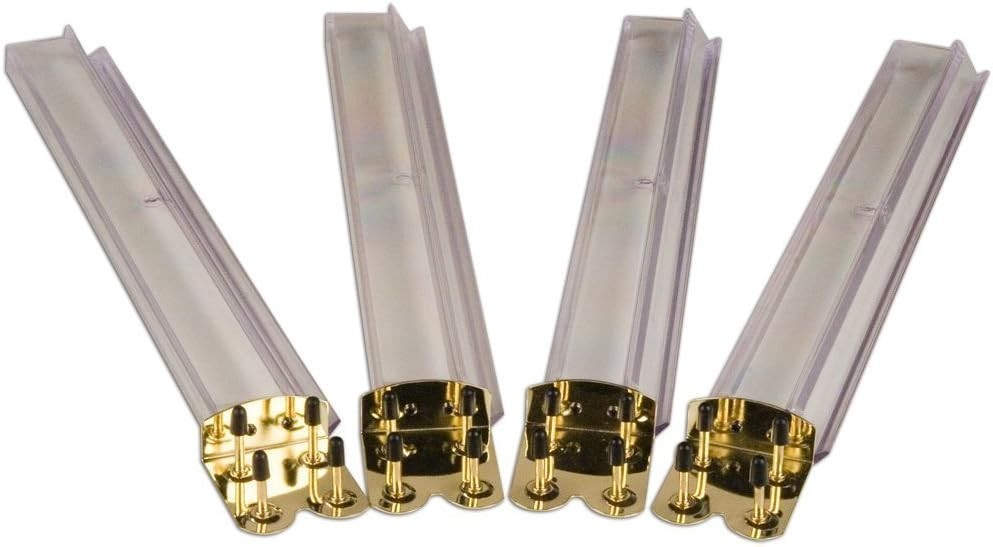 18″ Clear Acrylic MahJong Pushers / Clear Acrylic MahJong Racks- Set of 4