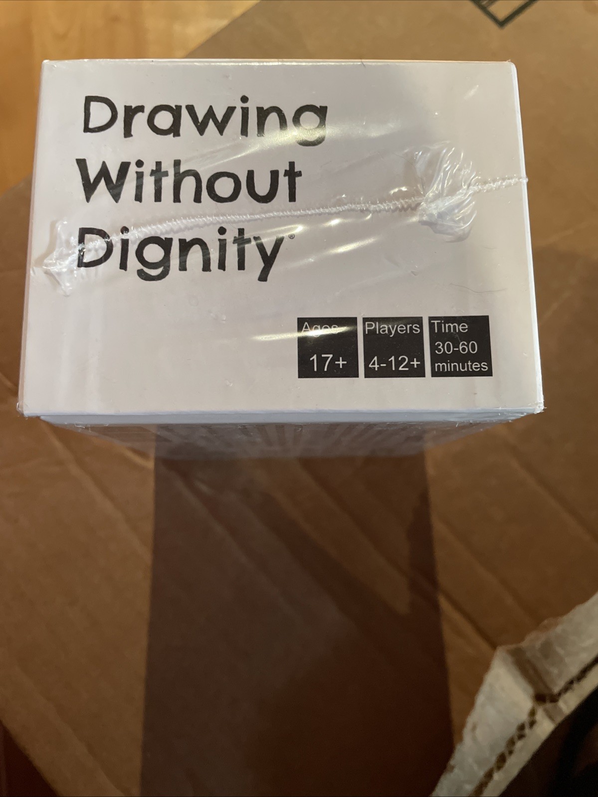 NEW / SEALED Drawing Without Dignity – Adult Party Game of Uncensored Sketches