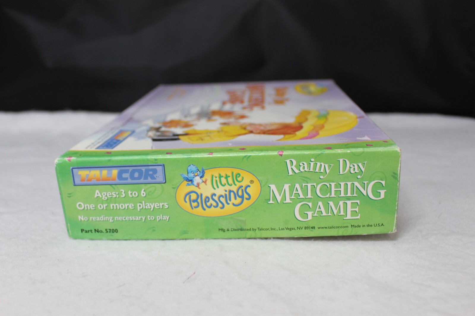 Vintage 2003 Talicor Little Blessings Rainy Day Matching Game 100% Complete