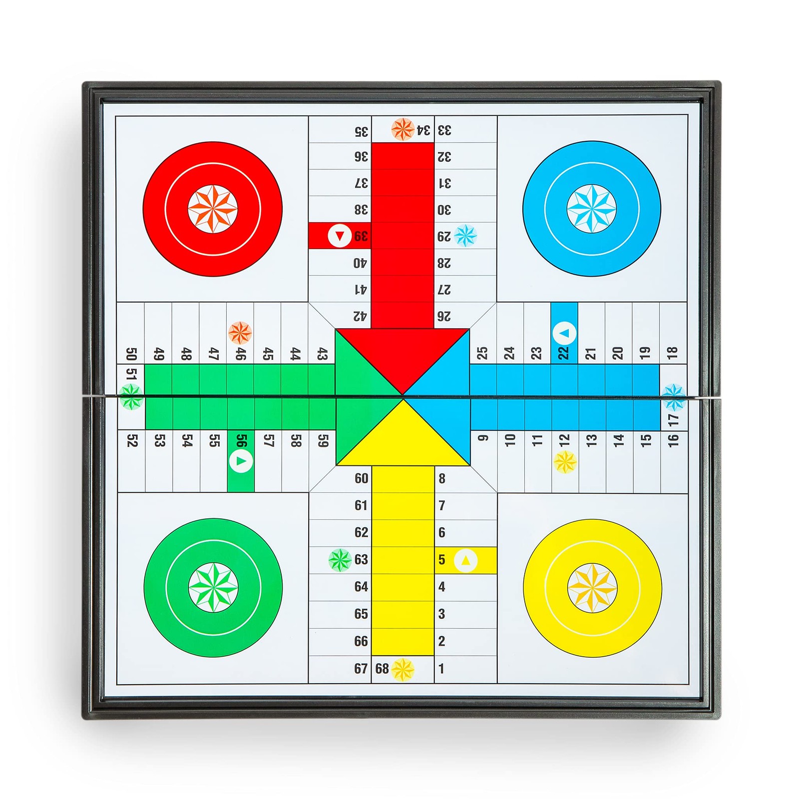 Ludo Magnetic Folding Travel Board Game Set – 9.75 Inches