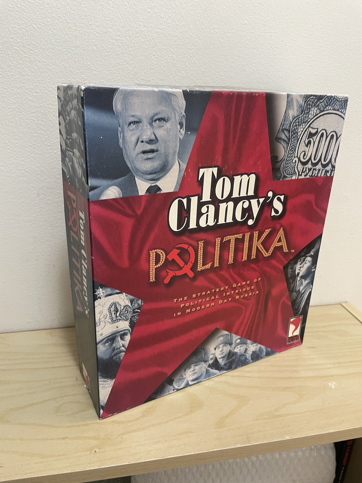 Tom Clancy’s POLITIKA Board Game Red Storm Entertainment – Complete Some Sealed