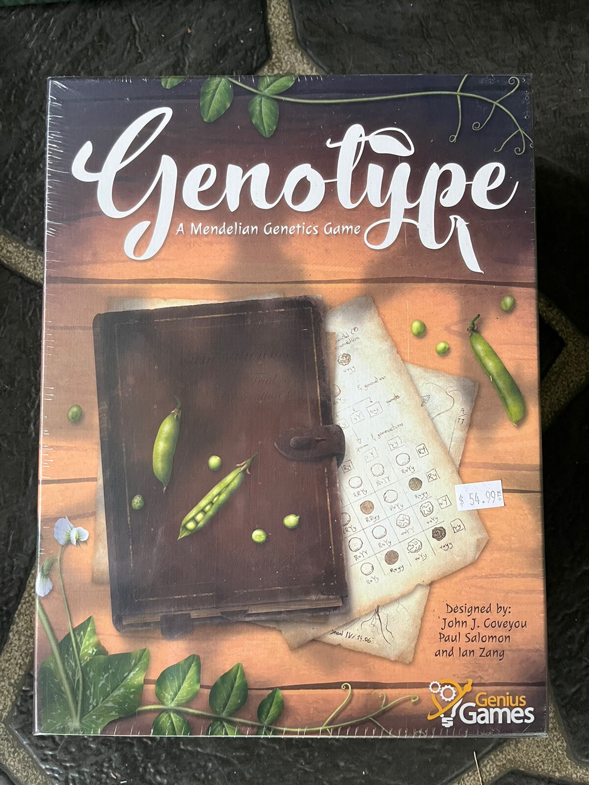 Genotype Mendelian Genetics Board Game – Science, Genealogy, MENSA Select Winner