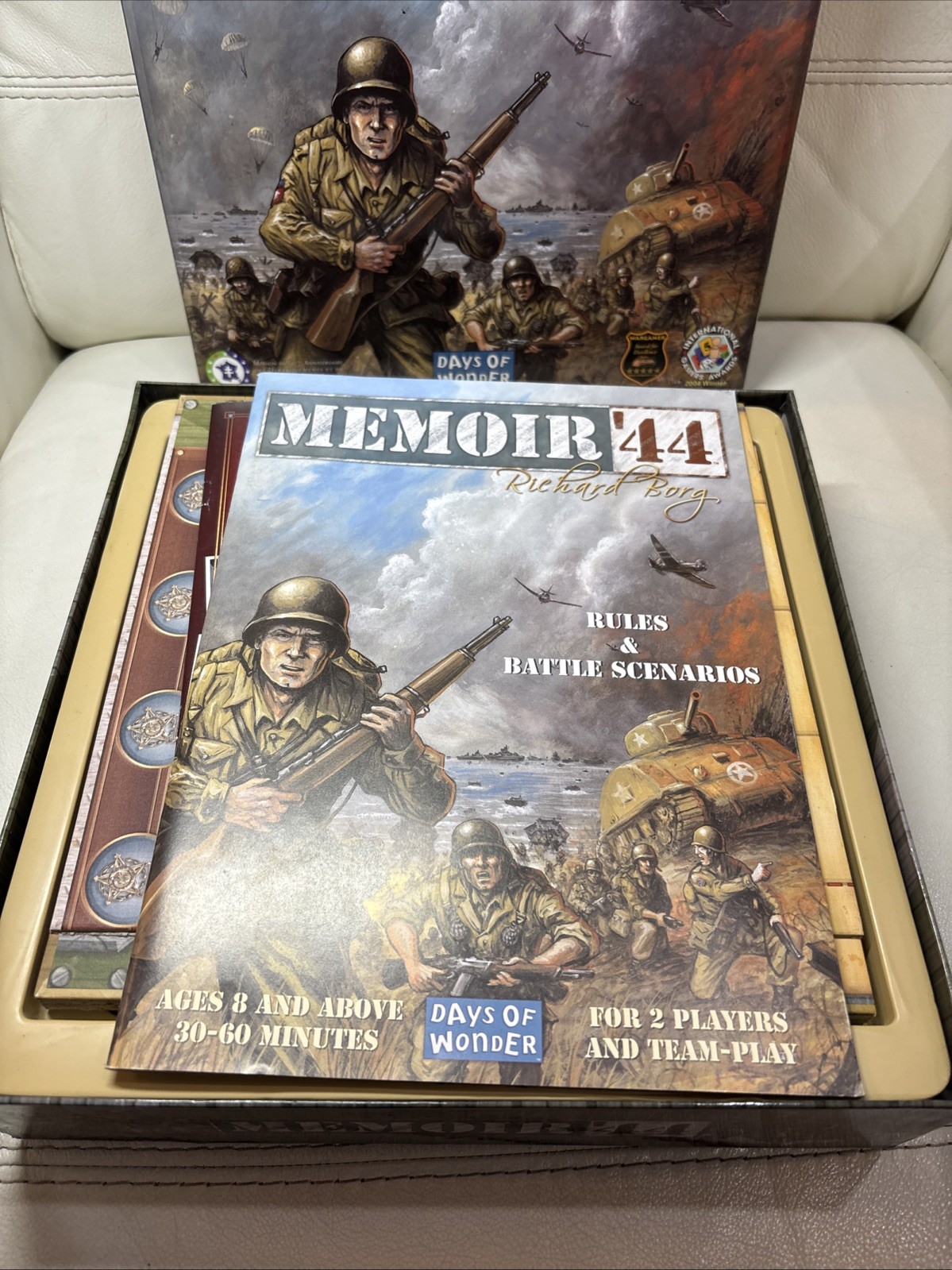 Days of Wonder Memoir ’44 Board Game – Richard Borg Preowned, Good Condition
