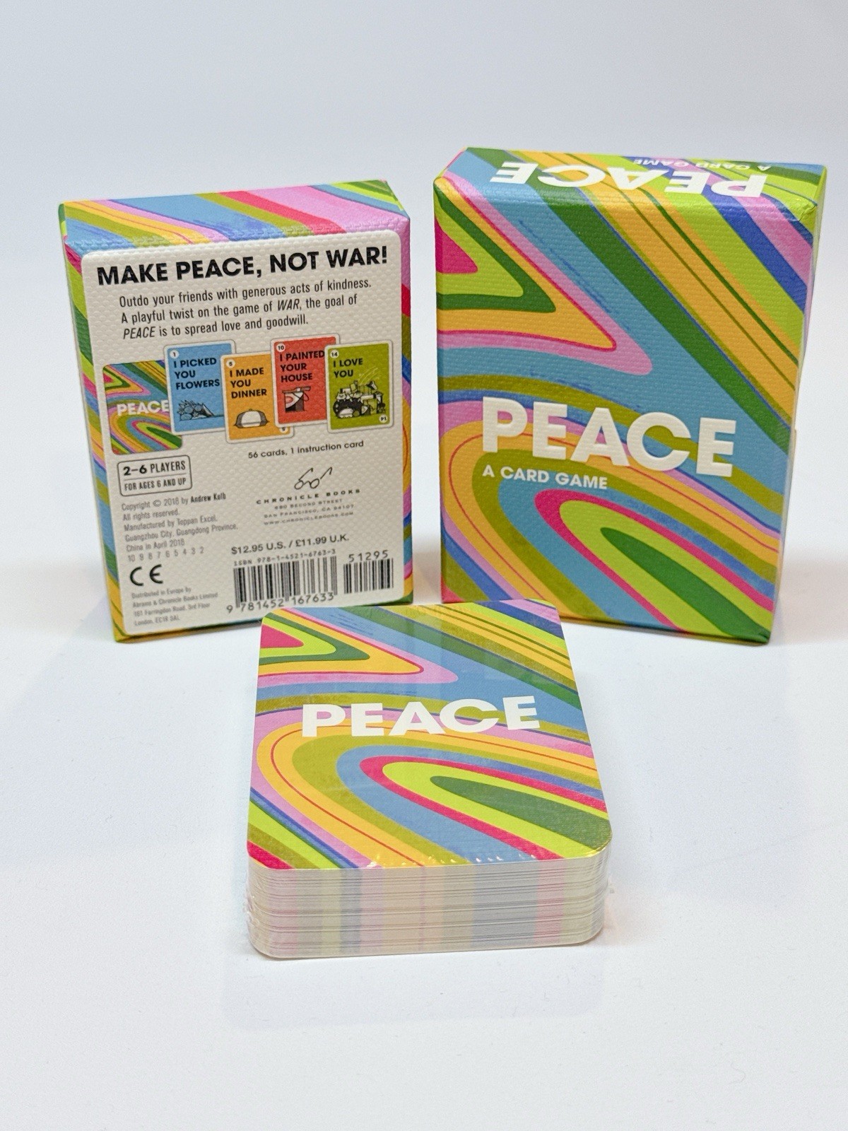 Peace A Card Game By Andrew Kolb Open Box Sealed Cards